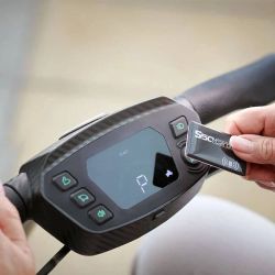 Trottinette électrique pliable S50 Carbon - Poids : 13 kg et clé NFC