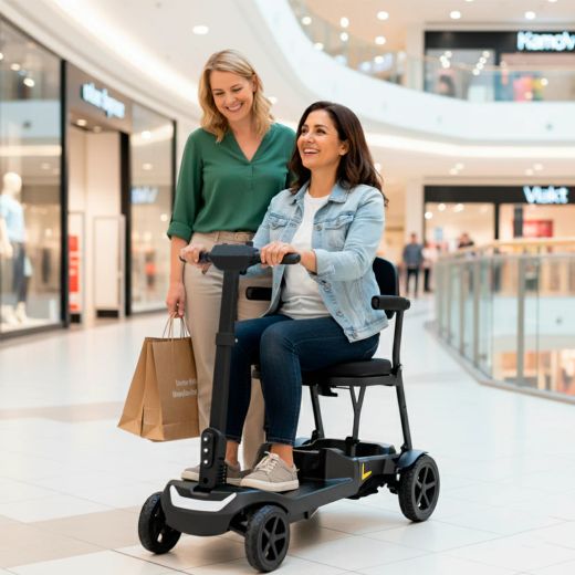 Trottinette électrique pliable ultralégère de 17 kg