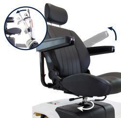 Trottinette électrique tout-terrain KMINA K10073 pour adultes