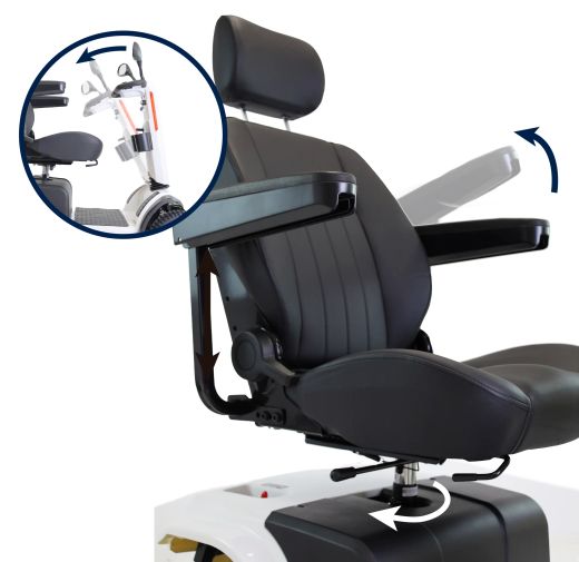 Trottinette électrique tout-terrain KMINA K10073 pour adultes