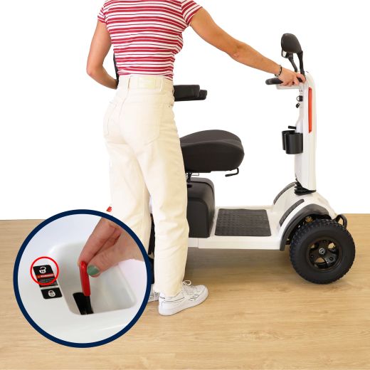 Trottinette électrique tout-terrain KMINA K10073 pour adultes