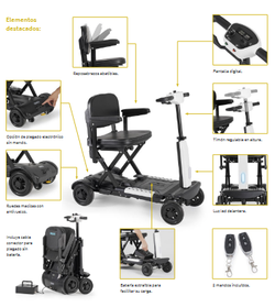 Scooter pliable automatique I-Ares