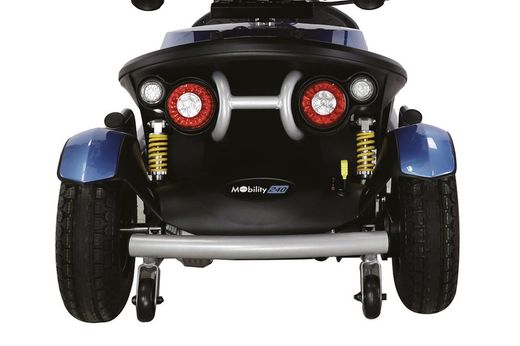 Elektromobil mit 240-mm-Stoßdämpfern