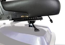 Elektromobil mit 240-mm-Stoßdämpfern