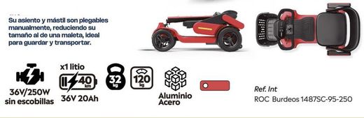 Trottinette pliable intelligente Roc