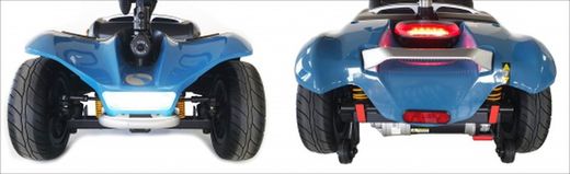 Voir scooter avec suspension 35 ah