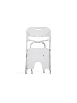 Silla de baño plegable de aluminio
