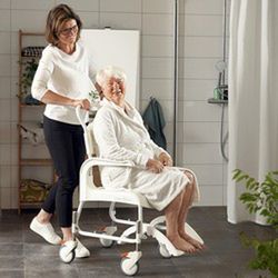 Silla de ducha Clean de 55, de Altura Regiable