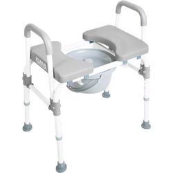 Duschstuhl, Toilette mit Nachttisch, verstellbare kmina