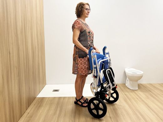 ADAS Oasis Klappbarer Dusch- und Toilettenstuhl