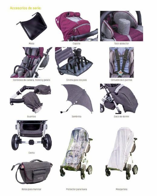 poussette pci grizzly Wellell