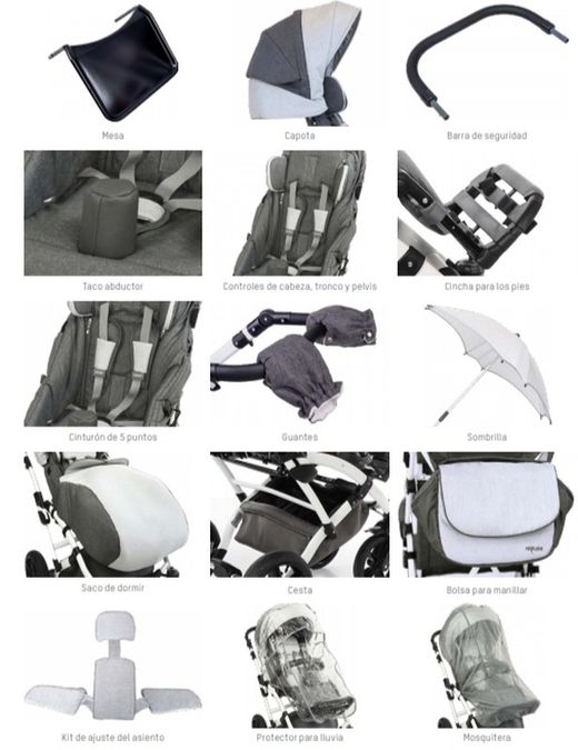 poussette pci mouse Wellell