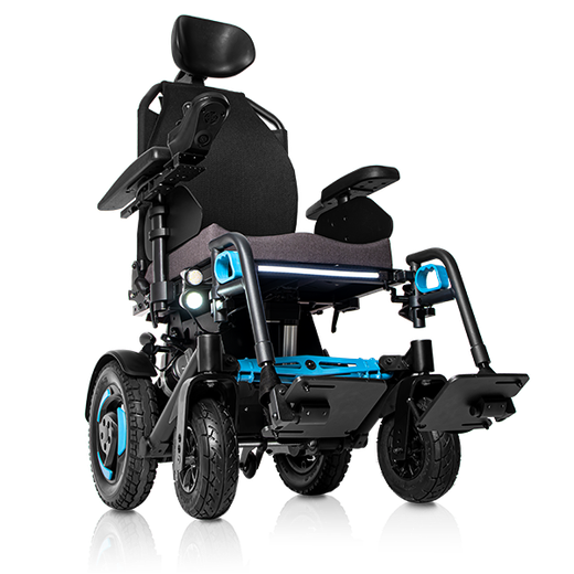 Fauteuil roulant Atlantik Flex, compact et inclinable