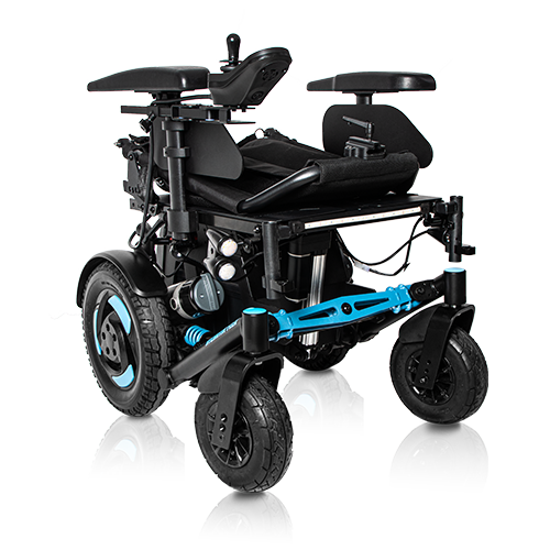 Fauteuil roulant Atlantik Flex, compact et inclinable