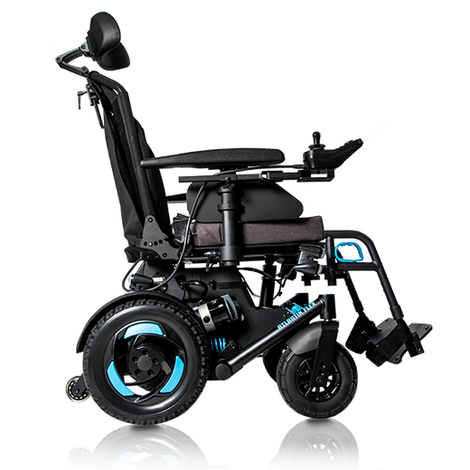 Fauteuil roulant Atlantik Flex, compact et inclinable