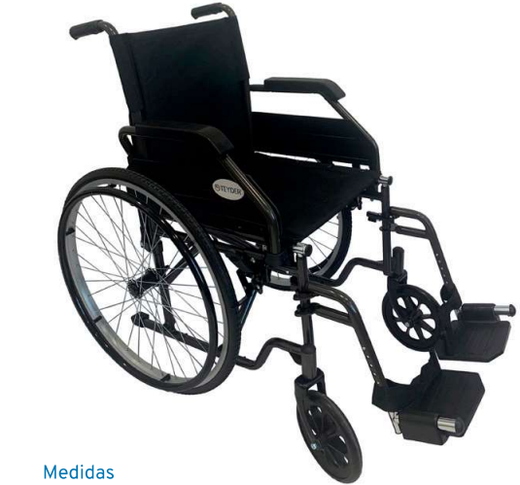 Fauteuil roulant avec repose-pieds élévateurs intégrés