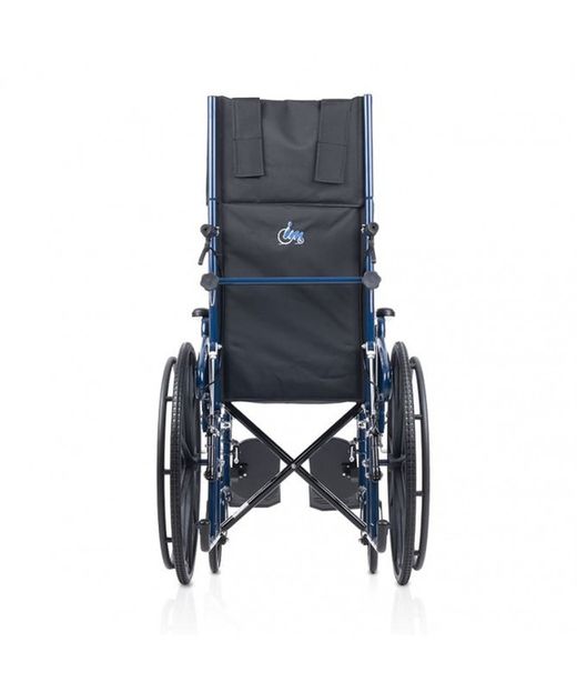 Faltbarer Stahlrollstuhl mit verstellbarer Rückenlehne PC 15/151
