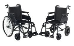 Silla de ruedas de aluminio con freno Apolo Lite