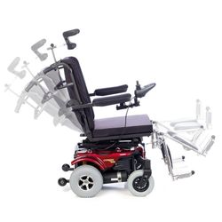 Fauteuil roulant électrique bariatrique Sepang