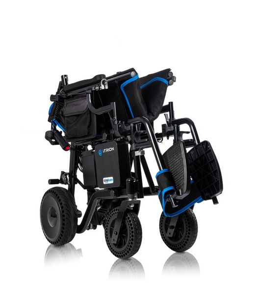 Fauteuil roulant électrique pliable Itrion avec moteur d'accompagnement