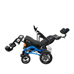 Fauteuil roulant électrique avec fonction d'inclinaison intelligente