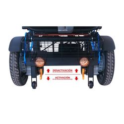 Fauteuil roulant électrique avec fonction d'inclinaison intelligente