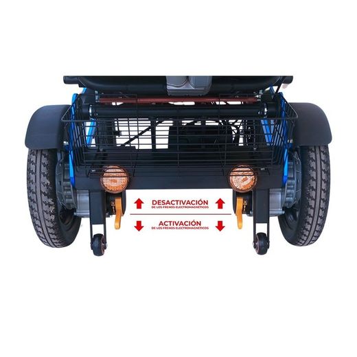 Fauteuil roulant électrique avec fonction d'inclinaison intelligente