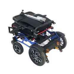 Fauteuil roulant électrique avec fonction d'inclinaison intelligente