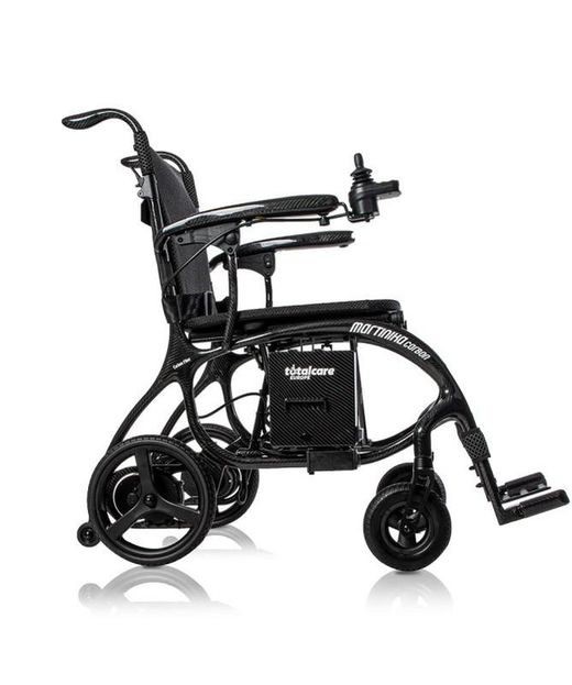 Martinika Carbon Elektrorollstuhl mit geteilter Rückenlehne