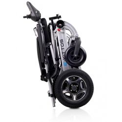 E-kittos pliants pour fauteuil roulant électrique avec un bouton