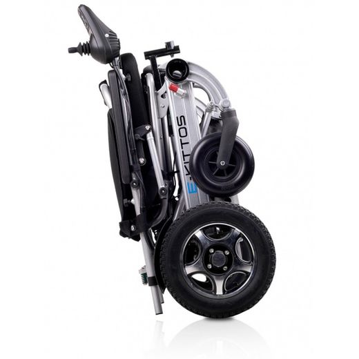 E-kittos pliants pour fauteuil roulant électrique avec un bouton