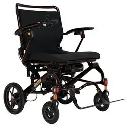 Cadeira de rodas elétrica Jazzy Carbon Ultra Max HD para pessoas com até 182 kg de peso.