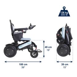 silla de ruedas eléctrica Kmina