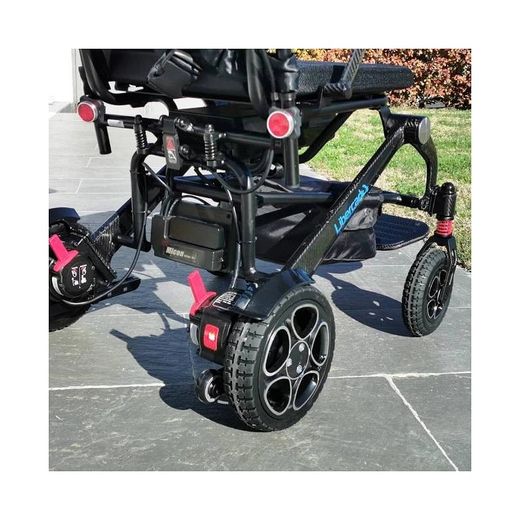 Libercar Alma, faltbarer Elektrorollstuhl aus Kohlefaser