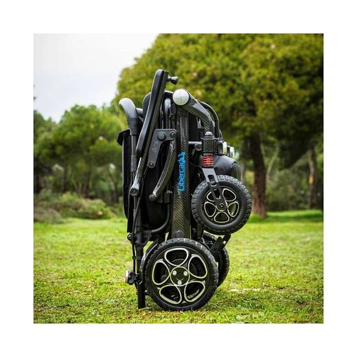 Libercar Alma, faltbarer Elektrorollstuhl aus Kohlefaser