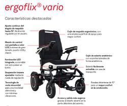 Fauteuil roulant électrique pliable Ergoflix® Vario