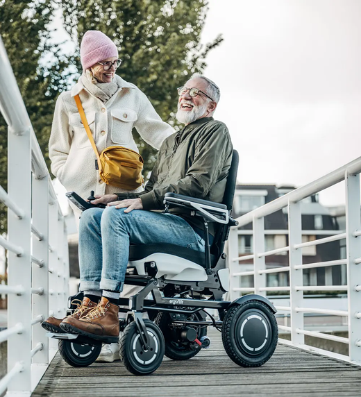 Fauteuil roulant électrique pliable Ergoflix® Vario