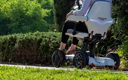 fauteuil roulant électrique pliant infinityx