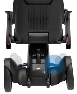 Fauteuil roulant électrique whill modèle c2 détachable de l'Wellell