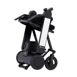 Whill modèle f fauteuil roulant électrique avec pliage vertical Wellell