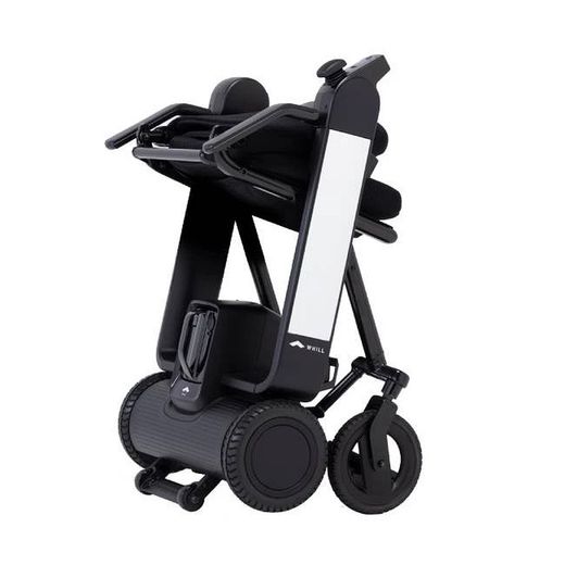 Whill modèle f fauteuil roulant électrique avec pliage vertical Wellell