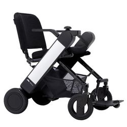 Whill modèle f fauteuil roulant électrique avec pliage vertical Wellell