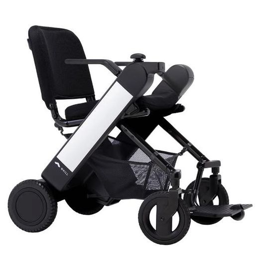 Whill modèle f fauteuil roulant électrique avec pliage vertical Wellell
