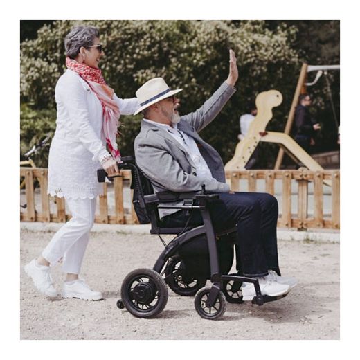 Fauteuil roulant électrique et déambulateur Rollz Motion