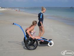 Silla de ruedas Hippocampe Playa