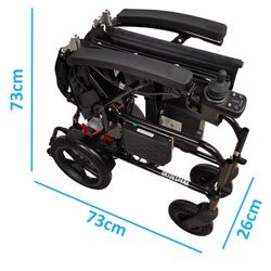 Fauteuil roulant Ilca Avant, pliable