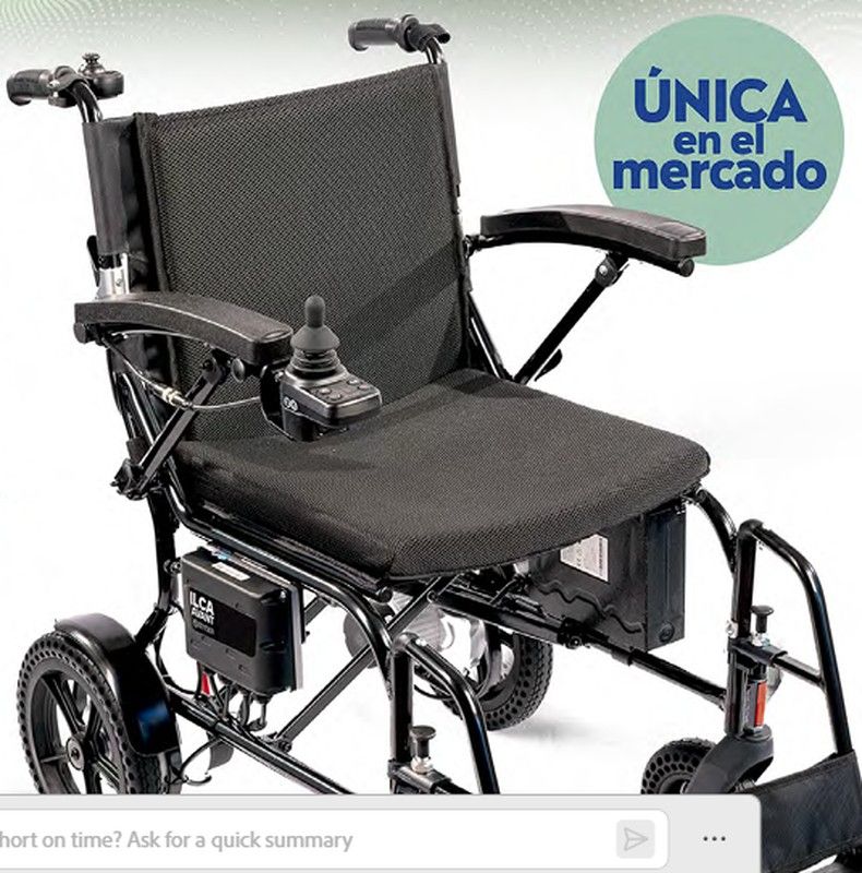 Silla de ruedas Ilca Avant, plegable 43 / 12 Ah / Reducido (10%)