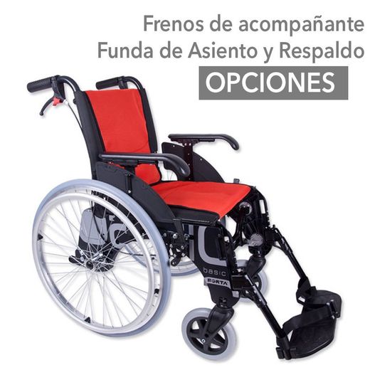 Leichtgewichtrollstuhl Basic Duo