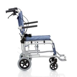 Transferrollstuhl mit Bremsen