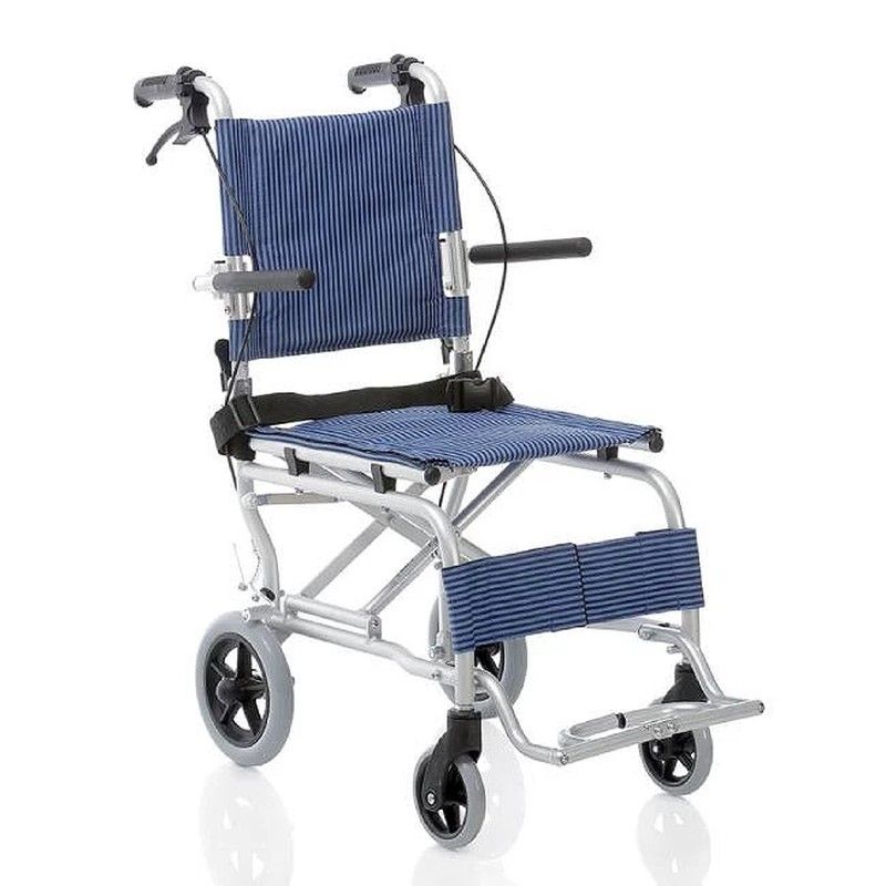 Silla de ruedas para traslado y transporte Transfer con frenos Reducido (10%)